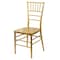 Atlas Commercial Products Resin Chiavari Chair with Premium Steel Frame, Gold RCC3GLD - alternate 1